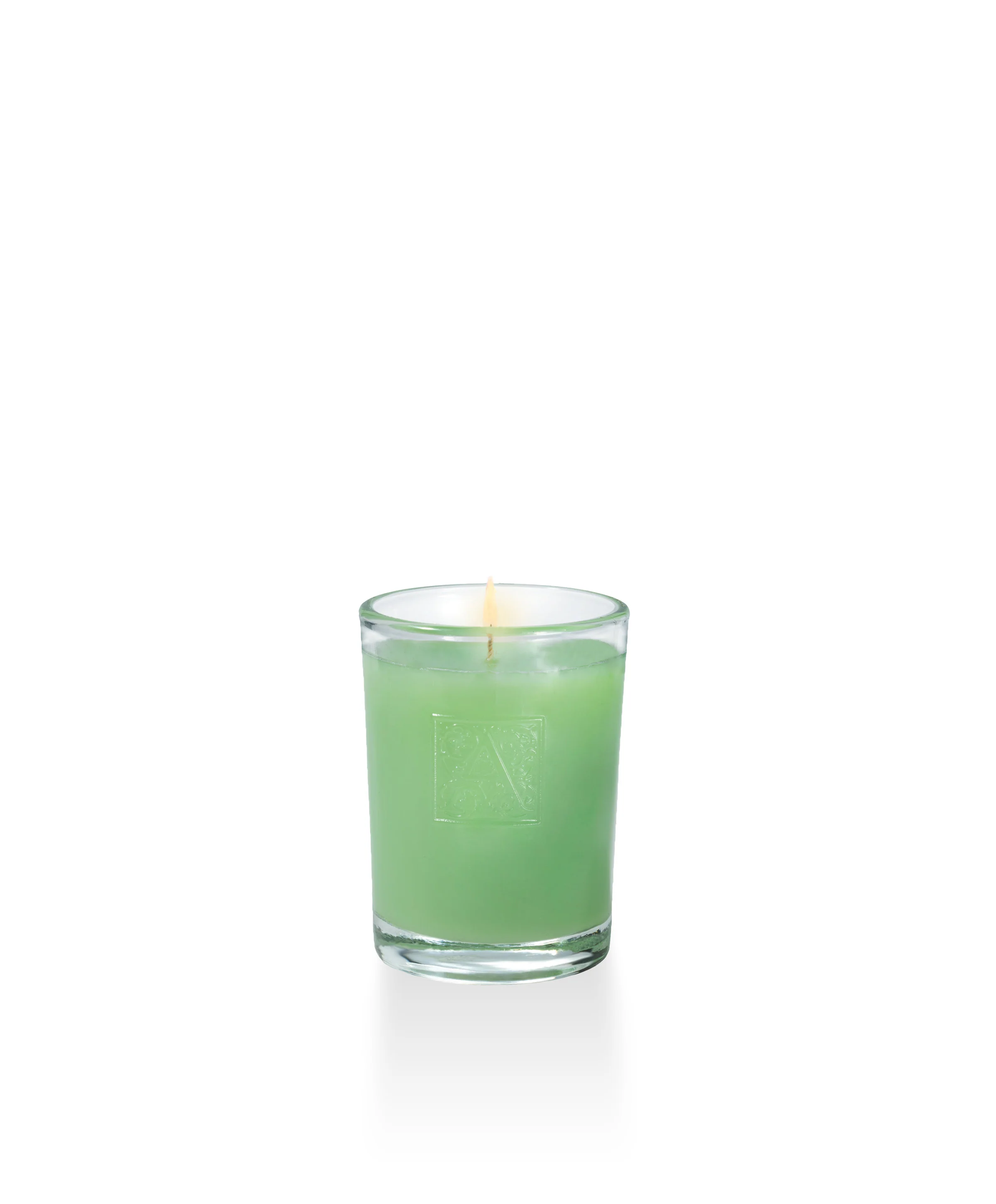 Pistachio Macaron - Votive Glass Candle