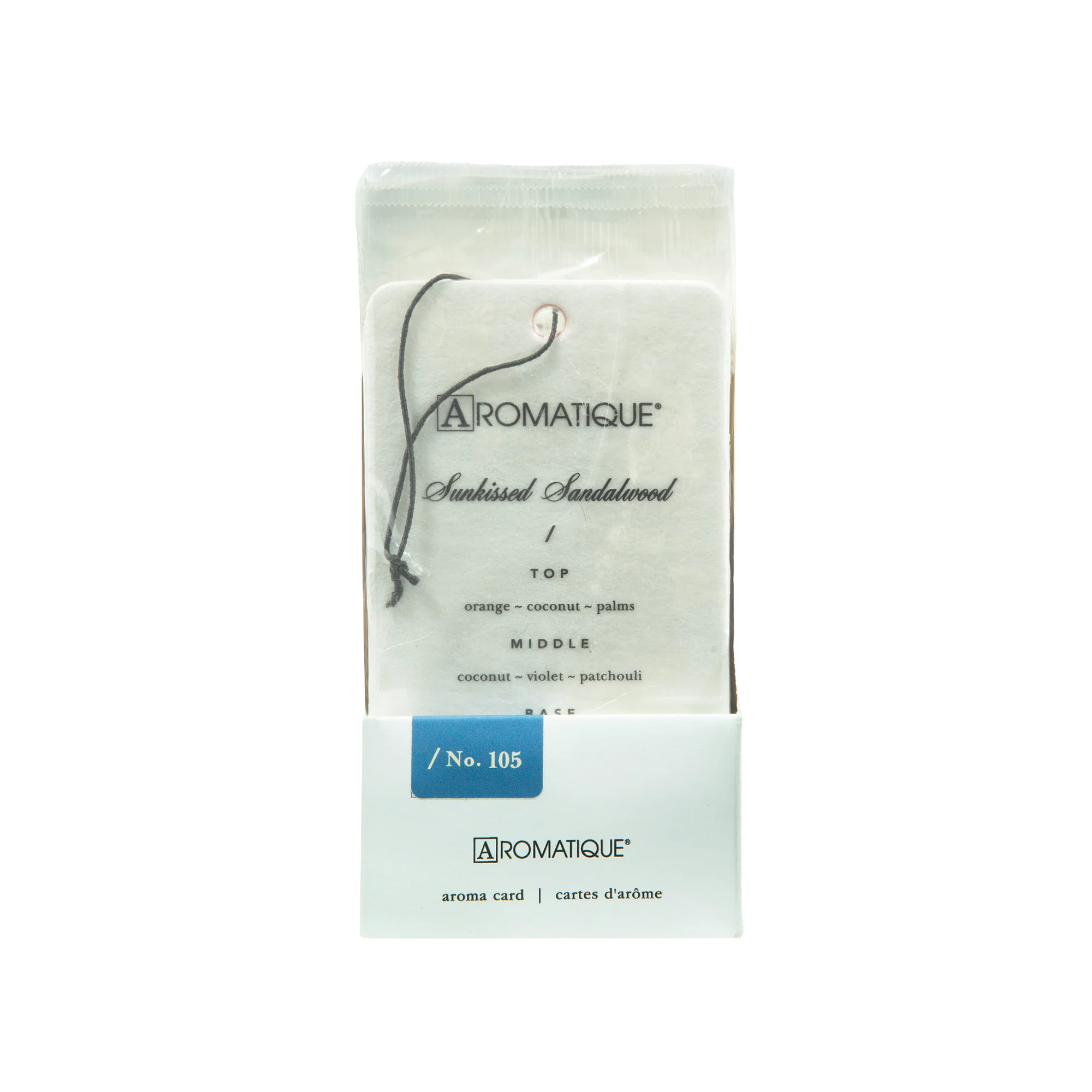 Sunkissed Sandalwood - Aroma Card
