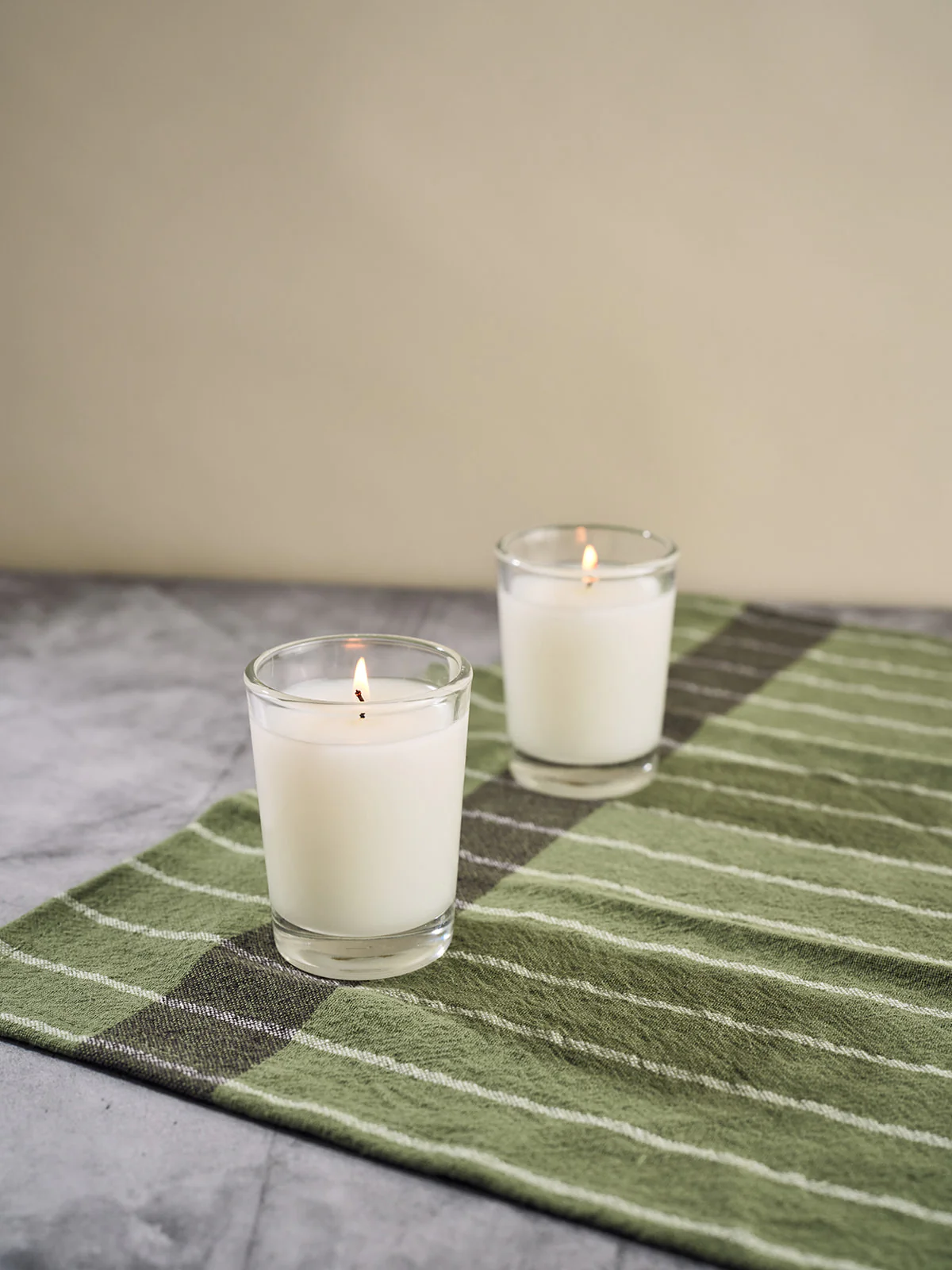 White Amaryllis & Rosemary - Votive Candle - Image 2
